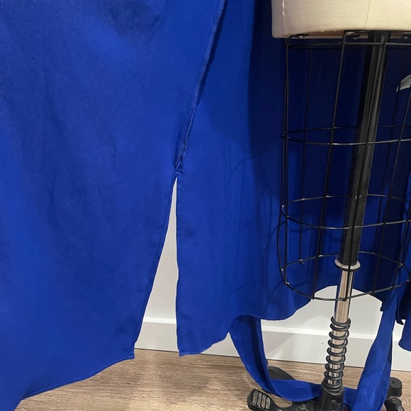 CUSHNIE for target button up /wrap dress - Picture 5 of 7